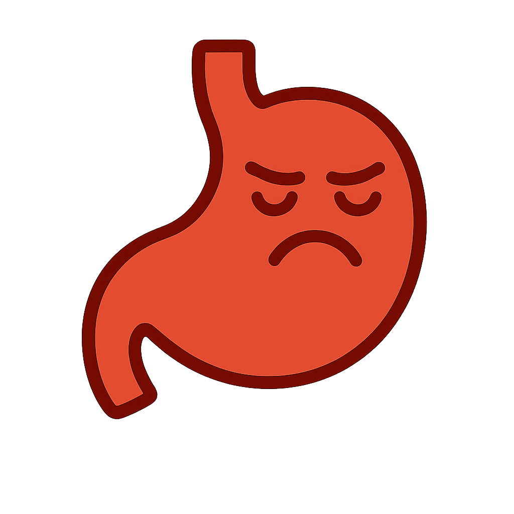 Bloaty mascot - High FODMAP