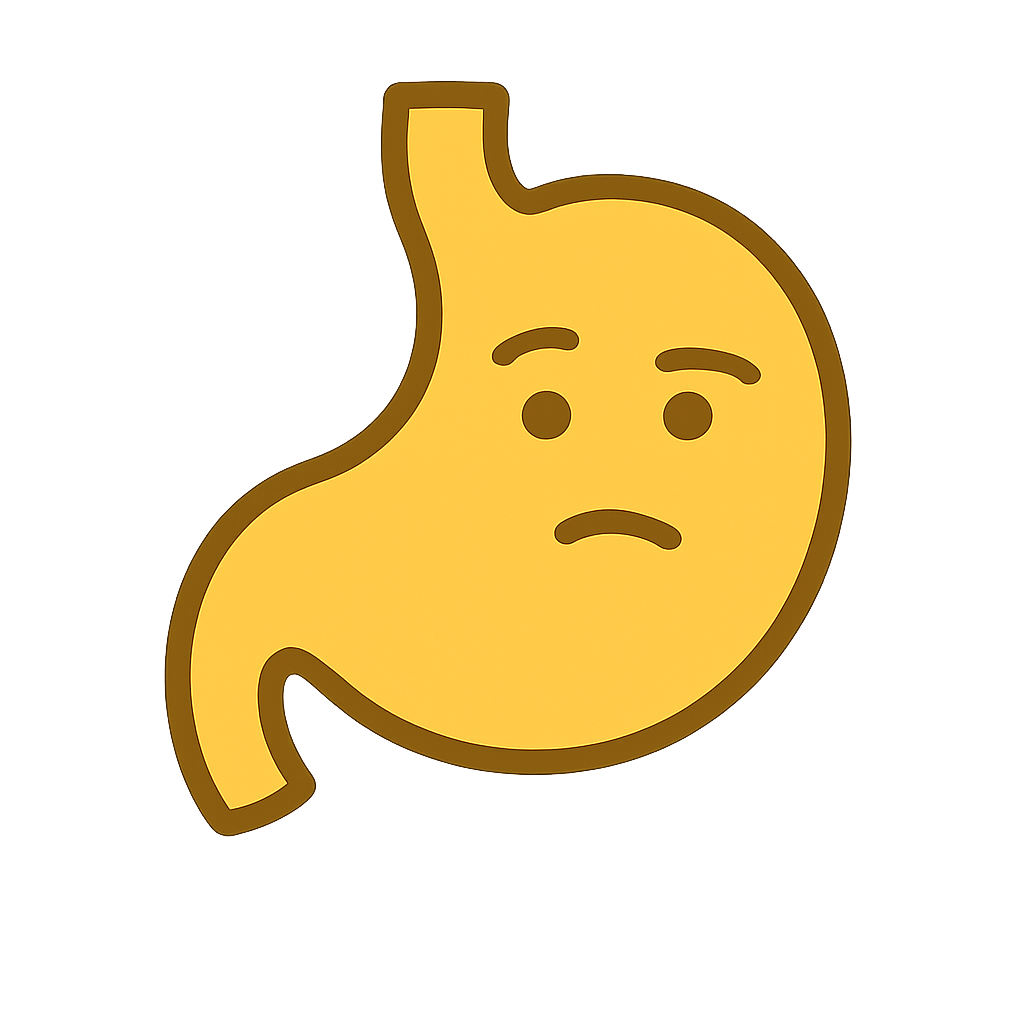 Bloaty mascot - Medium FODMAP